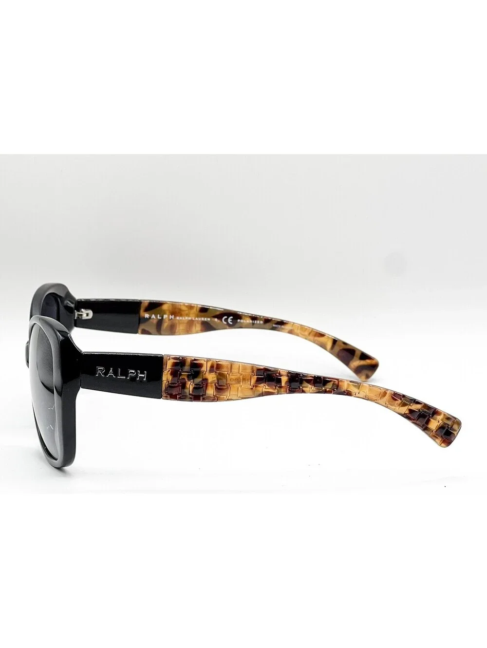 Ralph Lauren RA5180 501 T3 Black Rectangle Authentic Sunglasses 58-14-135
